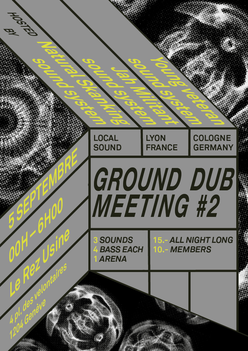 Ground Dub Meeting 2 avec Natural Skanking au Rez-Usine