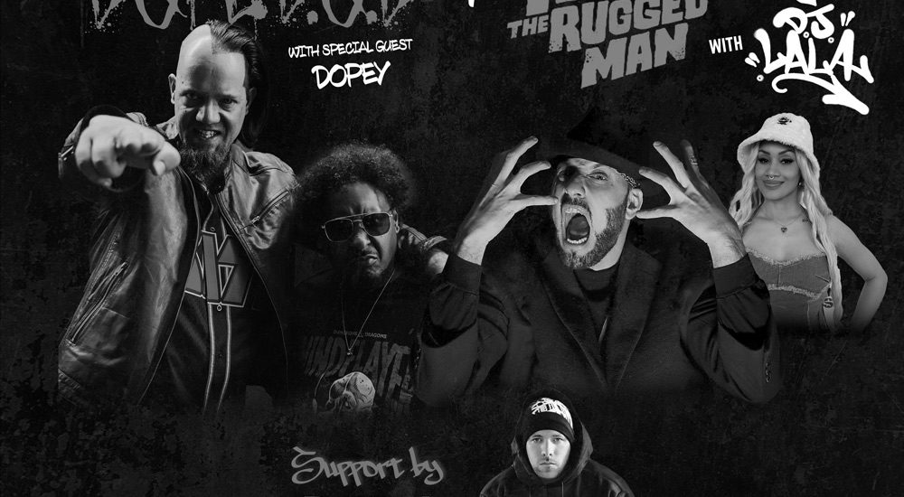 Dope D.O.D, R.A. The Rugged Man et Benny Holiday en concert au Rez le samedi 13 septembre 2025!