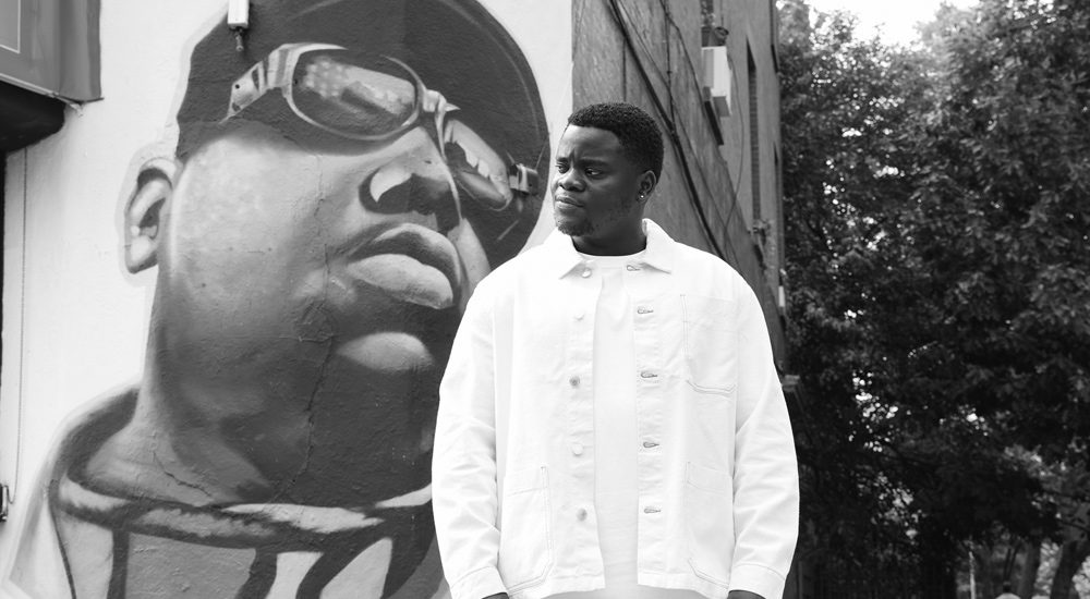 Photo en noir et blanc du rappeur Benjamin Epps
